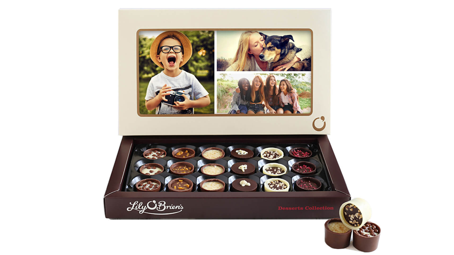 百合奥布莱恩的巧克力个性化的照片框