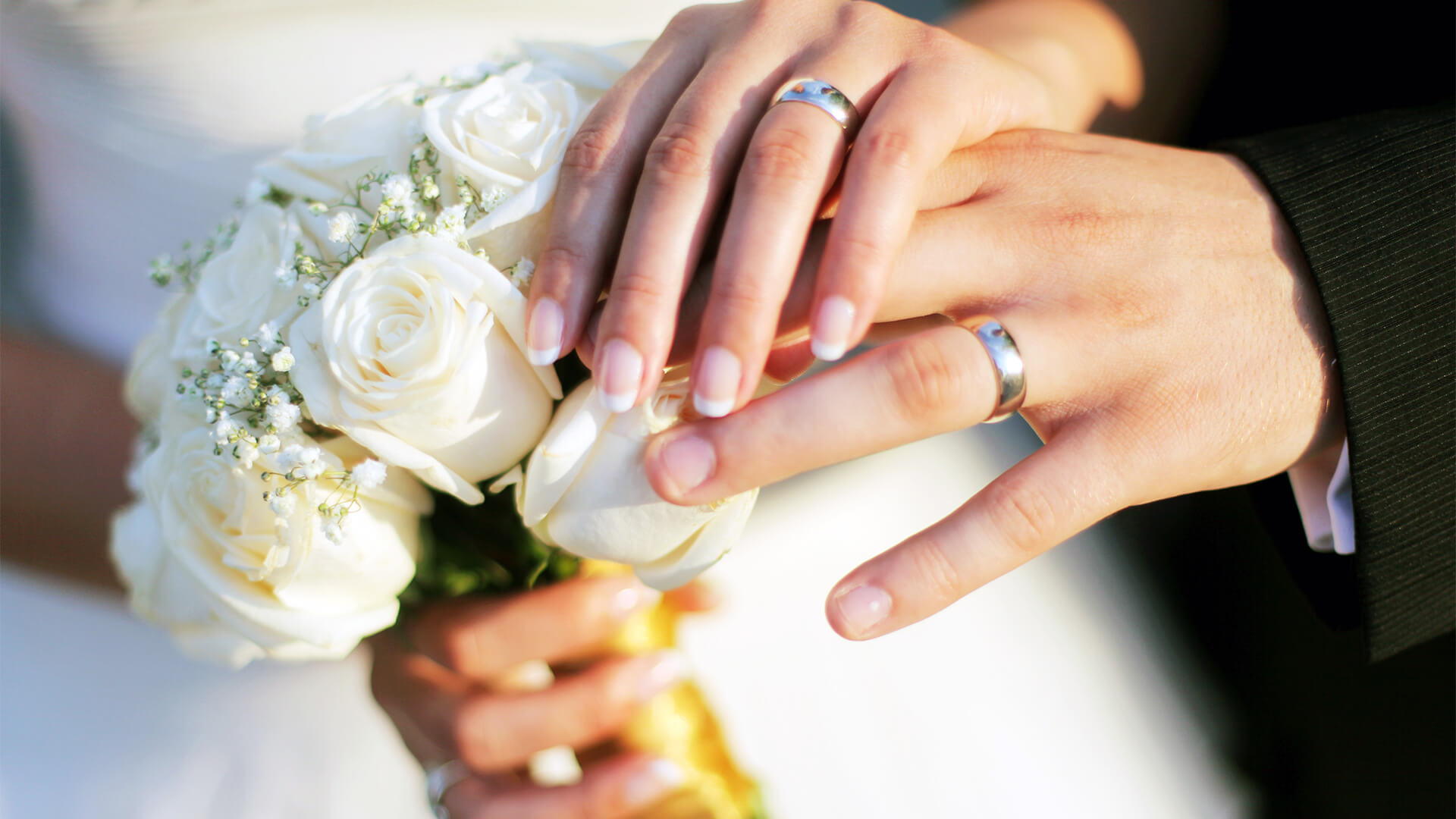 结婚戒指和手